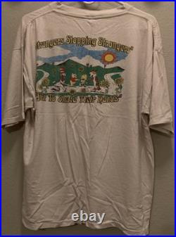 Vntg Grateful Dead Strangers Stopping Strangers Just Shake Their Hand XL