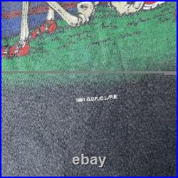 Vtg 1981 Grateful Dead San Francisco T-shirt 1980s Single Stitch Band Tee RARE