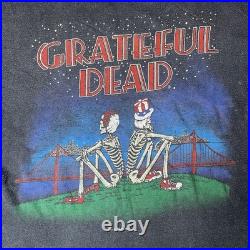 Vtg 1981 Grateful Dead San Francisco T-shirt 1980s Single Stitch Band Tee RARE
