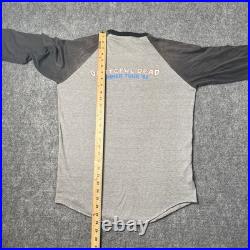 Vtg 1982 Grateful Dead Summer Tour Raglan T-shirt 80s Concert Tour Tee Uncle Sam