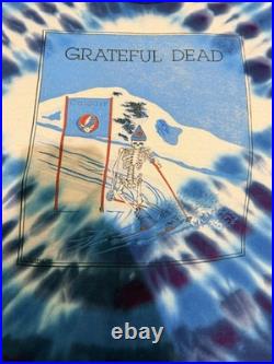 Vtg 1988 Grateful Dead Shirt Oakland NEW YEARS Winter Olympics Calgary Ski