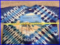 Vtg 1988 Grateful Dead Shirt Oakland NEW YEARS Winter Olympics Calgary Ski