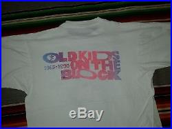 Vtg 1990 GRATEFUL DEAD 25th Hippie rock concert tour 90s New Kids Block t shirt