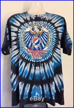 Vtg 1990 Grateful Dead Twenty Five Years T-Shirt Tie Dye XL 90s Rock Band