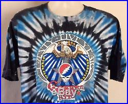 Vtg 1990 Grateful Dead Twenty Five Years T-Shirt Tie Dye XL 90s Rock Band
