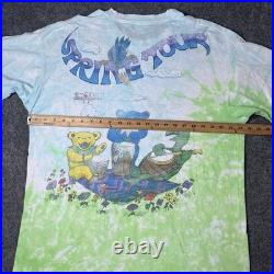 Vtg 1992 Liquid Blue Grateful Dead Spring Tour T-Shirt Mens XL 1990s Band Tee