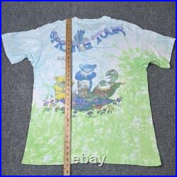 Vtg 1992 Liquid Blue Grateful Dead Spring Tour T-Shirt Mens XL 1990s Band Tee