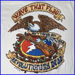 Vtg 1993 Grateful Dead Liquid Blue Revolutionary T-shirt Mens Xl 1990s Band Tee