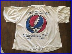 Vtg 1993 Tour Grateful Dead Shirt Fishing Mountain View Sacramento Rare