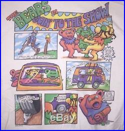 Vtg 1994 GDM Opie Grateful Dead Shirt Comic Show Liquid Blue XL Rare Free S&H