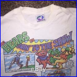 Vtg 1994 GDM Opie Grateful Dead Shirt Comic Show Liquid Blue XL Rare Free S&H