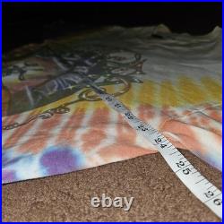 Vtg 1994 Grateful Dead Fall Tour Long Sleeve Tie Dye XL Sundog Single Stitch