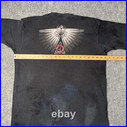 Vtg 1994 Grateful Dead Liquid Blue Aoxomoxoa Scarab T-Shirt Band Tee Mens L 90s Vtg 1994 Grateful Dead Liquid Blue Aoxomoxoa Scarab T-Shirt Band Tee Mens L 90s