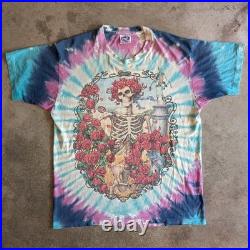 Vtg 1995 Grateful Dead Bertha L Thrashed Paper Thin Burnout Original T Shirt
