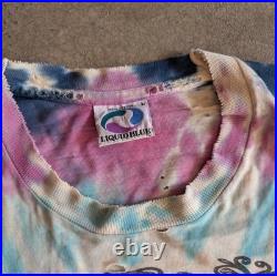 Vtg 1995 Grateful Dead Bertha L Thrashed Paper Thin Burnout Original T Shirt