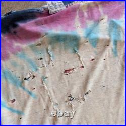 Vtg 1995 Grateful Dead Bertha L Thrashed Paper Thin Burnout Original T Shirt