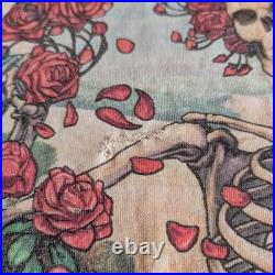 Vtg 1995 Grateful Dead Bertha L Thrashed Paper Thin Burnout Original T Shirt