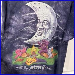Vtg 1995 Grateful Dead Till The Morning Comes Moon Bears TieDye T-Shirt Sz XL
