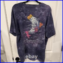 Vtg 1995 Grateful Dead Till The Morning Comes Moon Bears TieDye T-Shirt Sz XL
