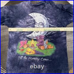 Vtg 1995 Grateful Dead Till The Morning Comes Moon Bears TieDye T-Shirt Sz XL
