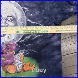 Vtg 1995 Grateful Dead Till The Morning Comes Moon Bears TieDye T-Shirt Sz XL
