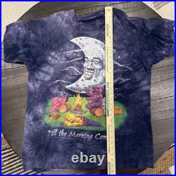 Vtg 1995 Grateful Dead Till The Morning Comes Moon Bears TieDye T-Shirt Sz XL