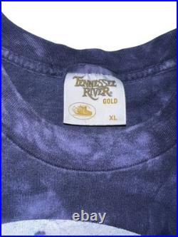 Vtg 1995 Grateful Dead Till The Morning Comes Moon Bears Tie Dye T-Shirt Size XL