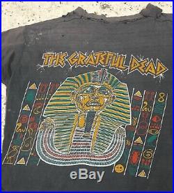 Vtg 70's 80's Grateful Dead King Tut Faded Tour Concert Rock T-shirt Rare M