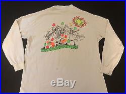 Vtg 80's 1989 Grateful Dead New Years Oakland Coliseum Concert Tour T-Shirt XL