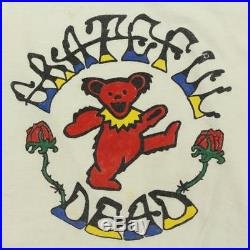 Vtg 80's usa made GRATEFUL DEAD bear t-shirt hanes XL slim jerry og