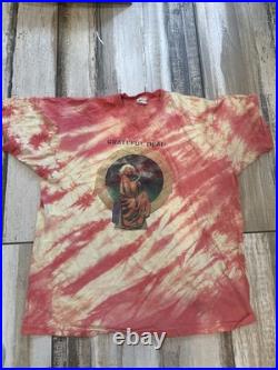 Vtg 80s 1987 Grateful Dead Blues For Allah Rare Tie Dye Grail XL Single Stitch