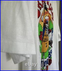 Vtg 80s 1989 Grateful Dead Summer Tour Grill BBQ Single Stitch T-Shirt Size XL