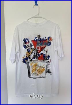 Vtg 80s 1989 Grateful Dead Summer Tour Grill BBQ Single Stitch T-Shirt Size XL