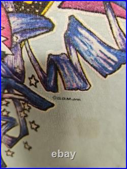 Vtg 80s Grateful Dead T-Shirt Super Rare Original New York City 1988 Bob Weir