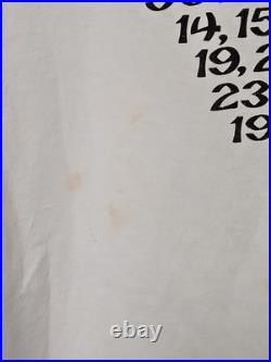 Vtg 80s Grateful Dead T-Shirt Super Rare Original New York City 1988 Bob Weir