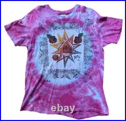 Vtg 80s Grateful Dead hippie Tie Dye Shirt M psychedelic phil brown mikio