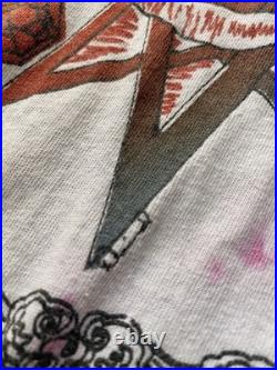 Vtg 80s Grateful Dead hippie Tie Dye Shirt M psychedelic phil brown mikio