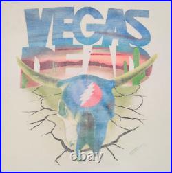 Vtg 90's 1993 The Grateful Dead Las Vegas Single Stitch USA Made T Shirt Size XL