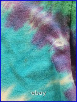 Vtg 90s Grateful Dead T-Shirt Uncle Sam Moon 1991 Tie Dye Bob Weir Rare Graphic