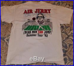 Vtg 92 Grateful Dead Shirt Air Jerry Grateful Bulls Soldier Field Tour Shirt