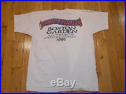 Vtg'93 GRATEFUL DEAD Ship Of Fools BOSTON Garden Tour Concert T-Shirt Mens XL