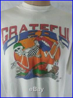 Vtg GRATEFUL DEAD 1993 SUMMER TOUR T-Shirt Mens XL MADE IN USA