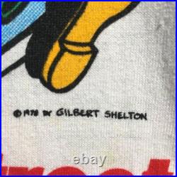 Vtg Grateful Dead 1978 T Shirt shake down street prentiss Gilbert shelton tee