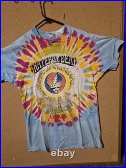 Vtg Grateful Dead'93 West Coast Tour Shirt Size XL Lot Shirt Fear and Loathig