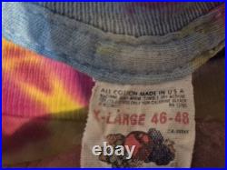 Vtg Grateful Dead'93 West Coast Tour Shirt Size XL Lot Shirt Fear and Loathig