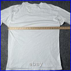 Vtg Grateful Dead Dancing Bears Long Sleeve T-shirt Mens L 90s Band Tee White