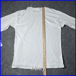 Vtg Grateful Dead Dancing Bears Long Sleeve T-shirt Mens L 90s Band Tee White