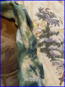 Vtg Grateful Dead FOTL Tie Dye Shirt Skiing XL Vintage 1996 GDM WORN NICE! Read