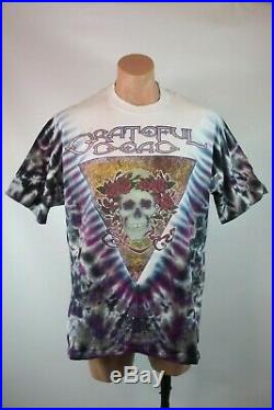 Vtg Grateful Dead Halloween 1991 Oakland Tie Dye T-shirt 2XL Deadstock MIKIO New