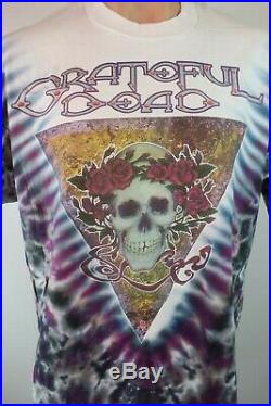 Vtg Grateful Dead Halloween 1991 Oakland Tie Dye T-shirt 2XL Deadstock MIKIO New